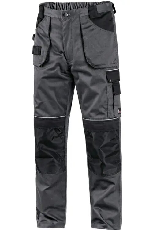 Kalhoty CXS ORION TEODOR, pánské, šedo-černé, vel. 56