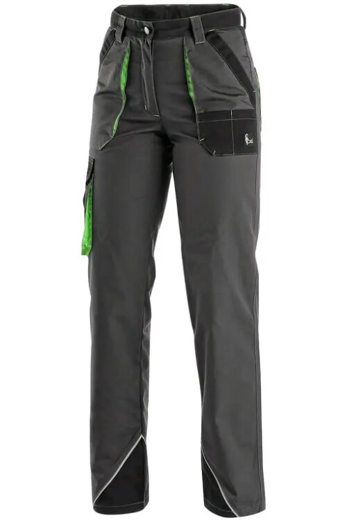 Kalhoty do pasu CXS SIRIUS AISHA, dámské, šedo-zelené, vel. 52