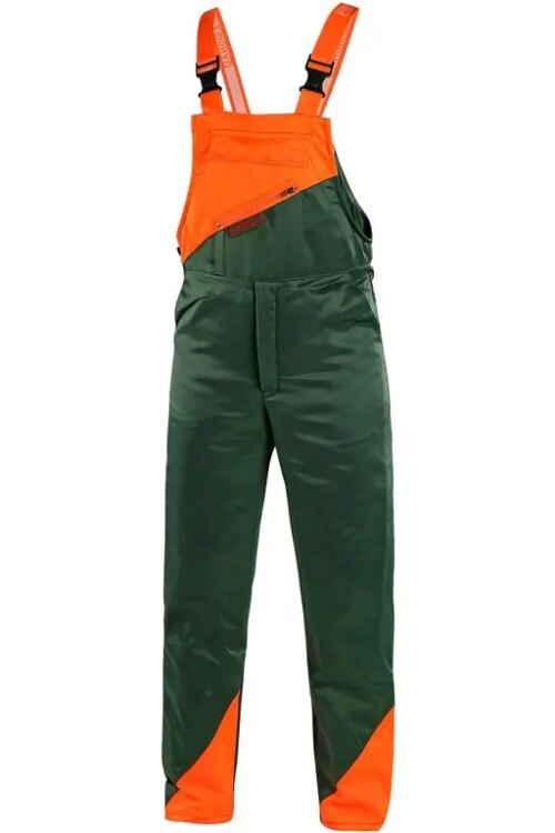 Kalhoty s laclem  proti pořezu LESNÍK, pánské, 182 cm, vel. 54