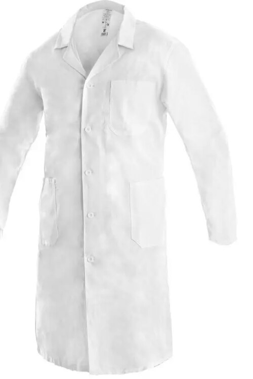 Pánský plášť ADAM, bílý, vel. 58