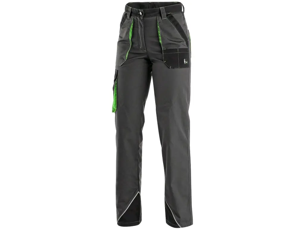 Kalhoty do pasu CXS SIRIUS AISHA, dámské, šedo-zelené, vel. 48