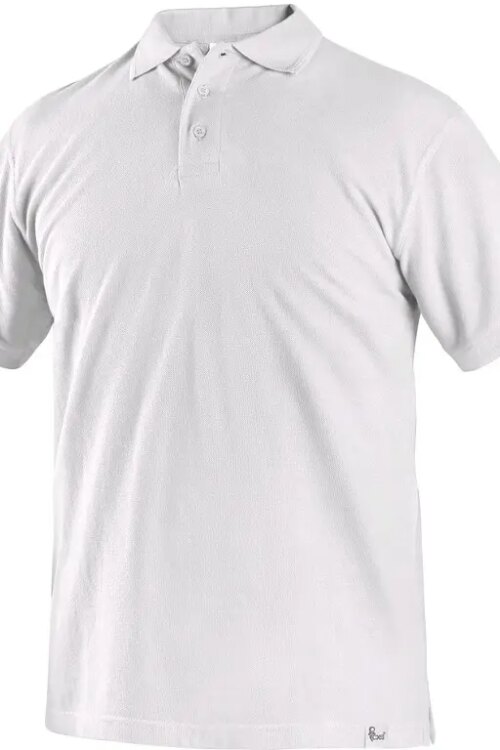 Polokošile CXS MICHAEL, krátký rukáv, bílá, vel. 3XL