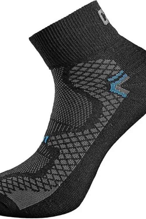 Ponožky CXS SOFT, černo-modré, vel. 42