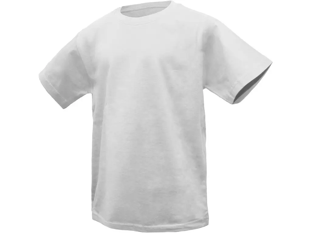 Tričko CXS DENNY, krátký rukáv, dětské, bílé, vel. 12 let
