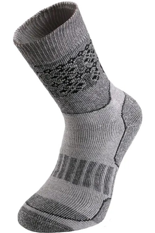 Zimní ponožky SKI, šedé, vel. 45