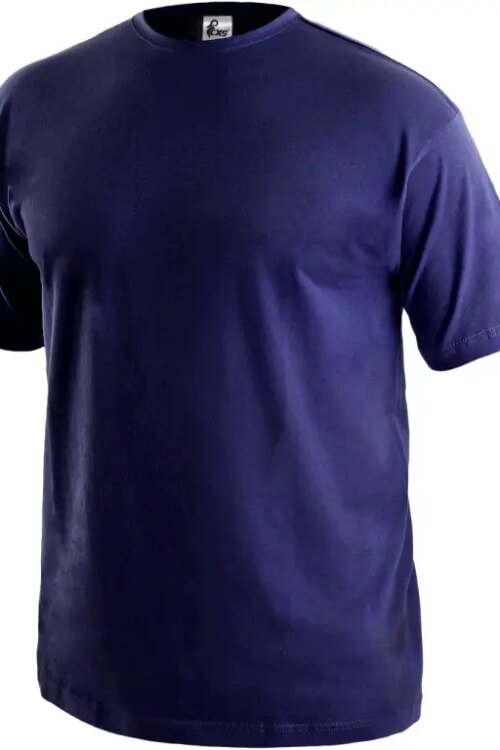 Tričko CXS DANIEL, krátký rukáv, tmavě modré, vel. L