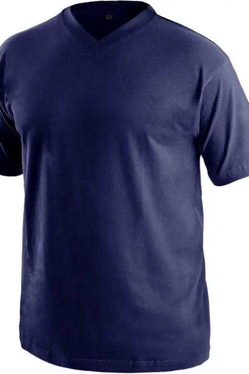 Tričko CXS DALTON, krátký rukáv, tmavě modrá, vel. M