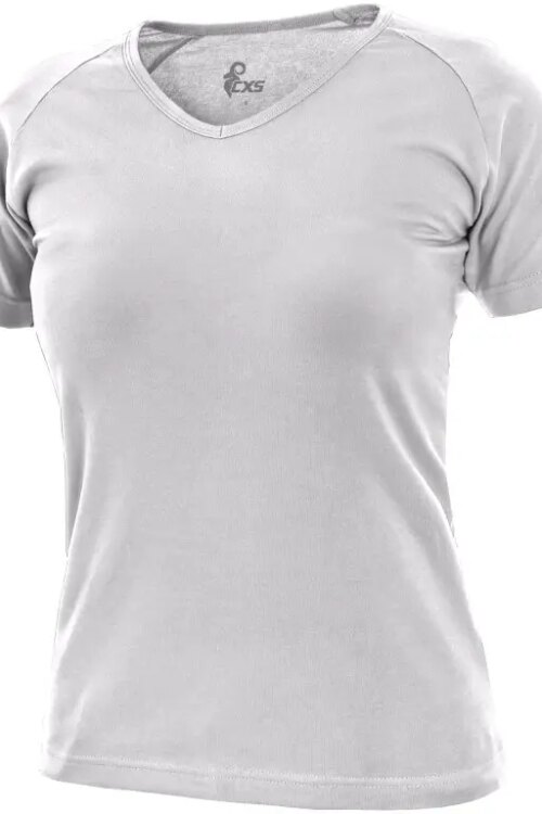 Tričko CXS ELLA, dámské, krátký rukáv, bílá