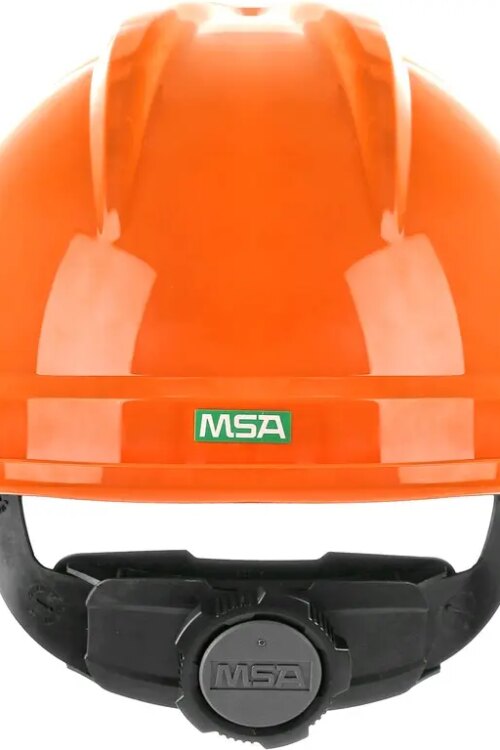 Přilba MSA V-Gard 500 větraná, oranžová