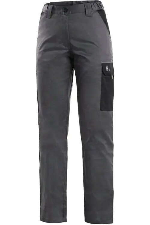 Kalhoty CXS PHOENIX MONETA, dámské, šedo – černé