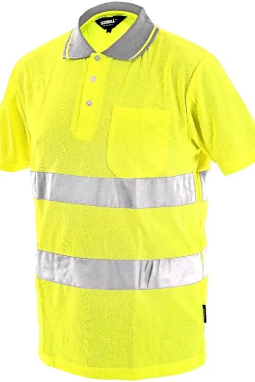 Polokošile DOVER, výstražná, pánská, žlutá, vel. XL