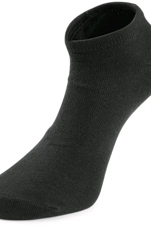 Ponožky CXS NEVIS, nízké, černé, vel. 46