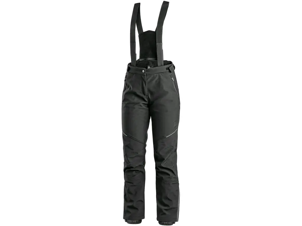 Kalhoty CXS TRENTON, zimní softshell, dámské, černé, vel. 52
