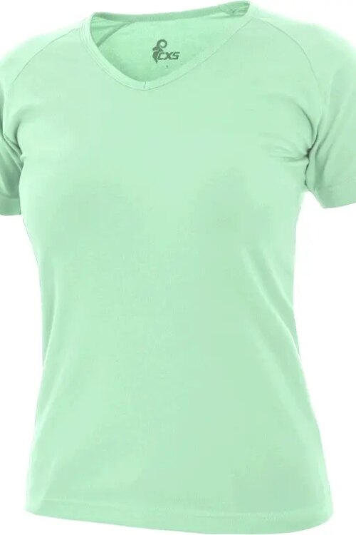 Tričko CXS ELLA, dámské, krátký rukáv, mátová