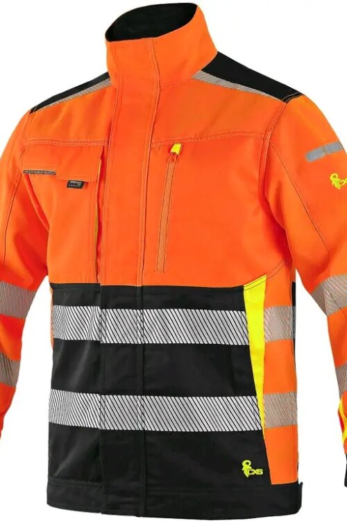 Blůza CXS BENSON výstražná, pánská, oranžovo-černá, vel. 58
