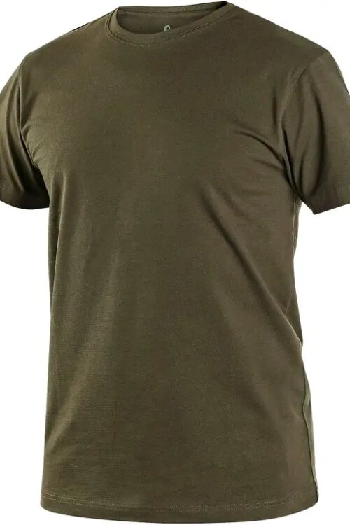 Tričko CXS NOLAN, krátký rukáv, khaki