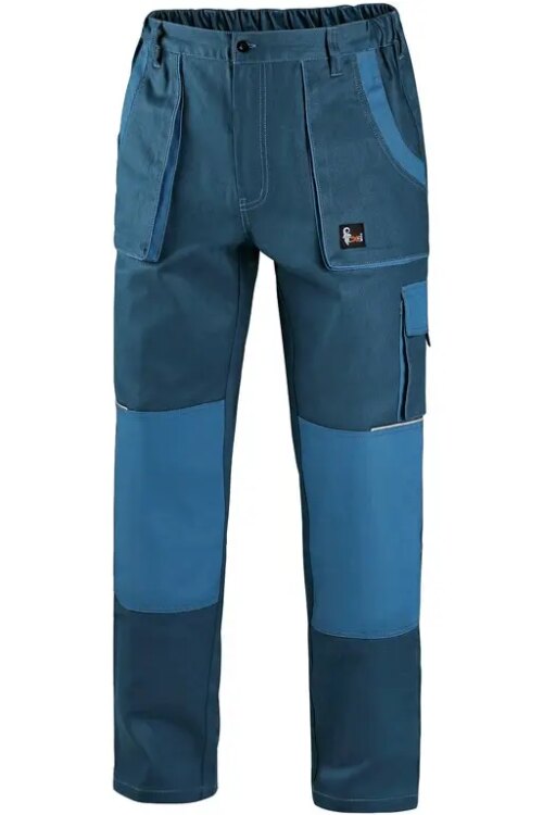 Kalhoty CXS LUXY JOSEF, pánské,  petrol-petrolová
