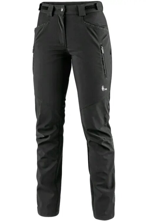 Kalhoty CXS AKRON, dámské, softshell, černé